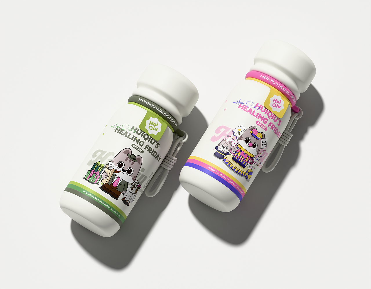 猫咪IP丨灰球猫咪主题IP设计