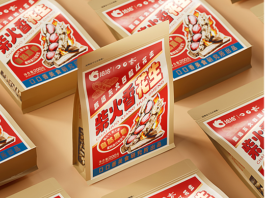 不之名X洽洽｜怀旧零食包装设计