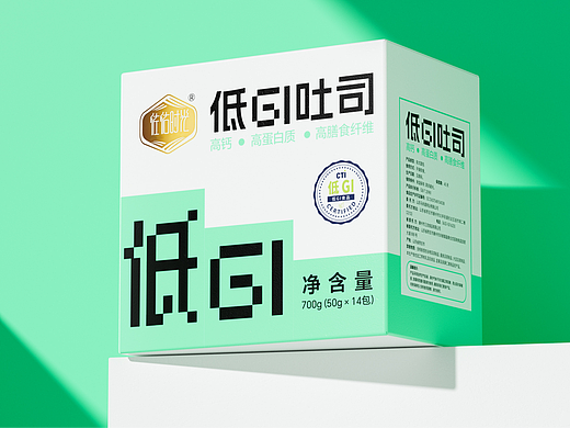 《佐佑时光》低GI吐司面包包装设计 | 董得原创作品
