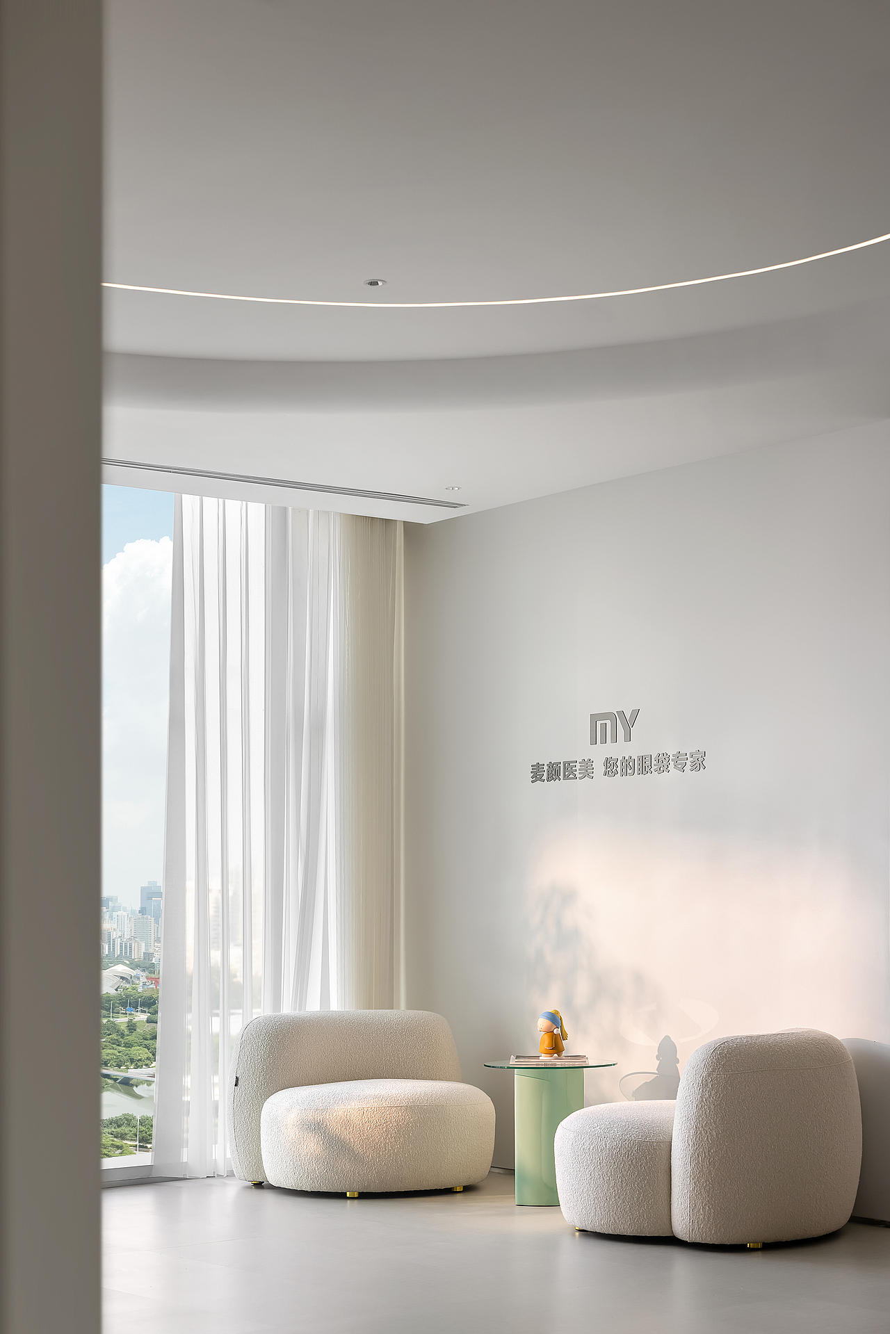 凯派设计｜新作 深圳 《麦颜》 眼袋美容诊所（图ZMzk2MjQ5NTE2） - 商业空间设计 - 站酷设计师kaipaisz原创素材 - 站酷ZCOOL