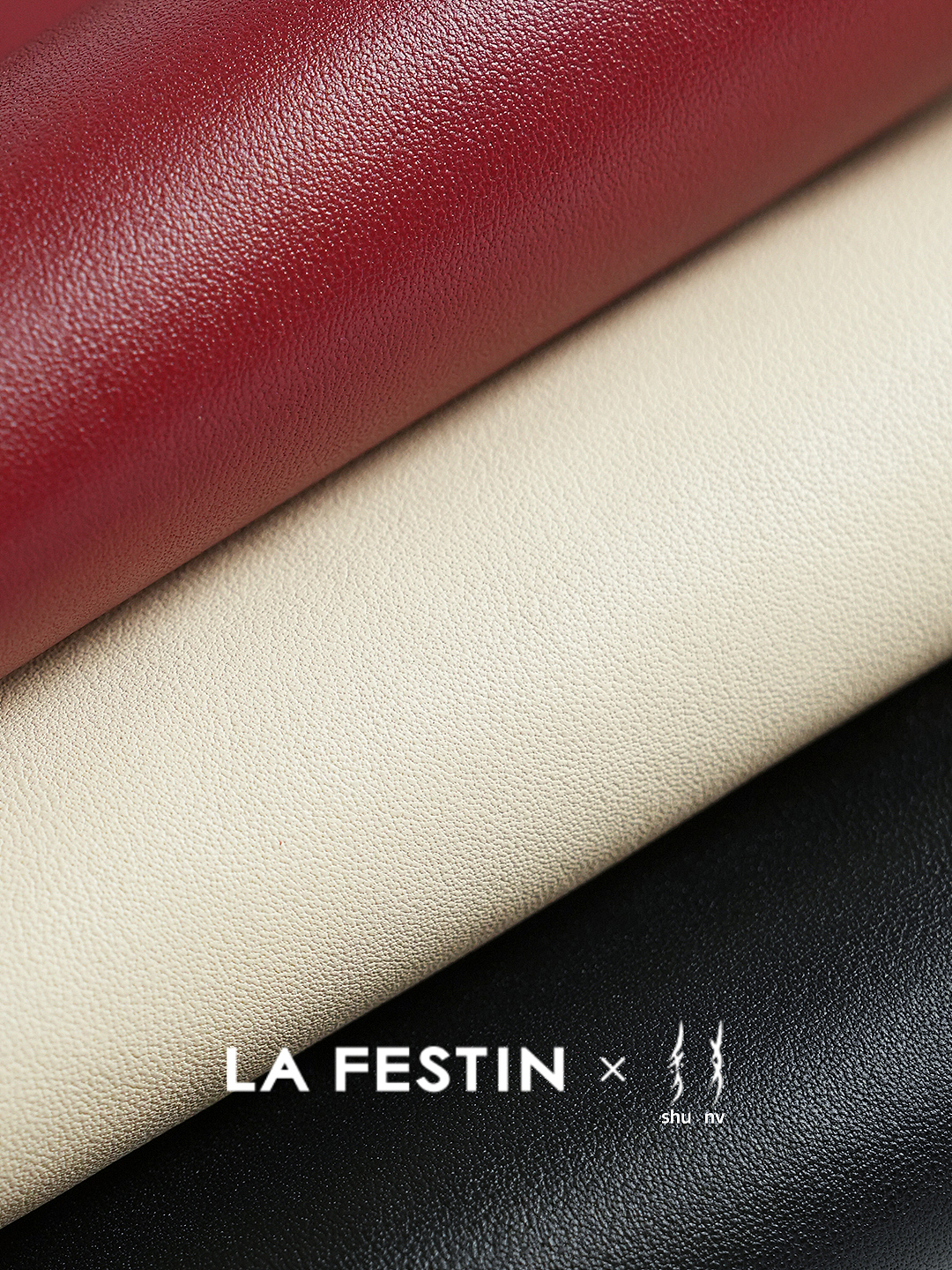 静物平面拍摄/女包皮料细节图