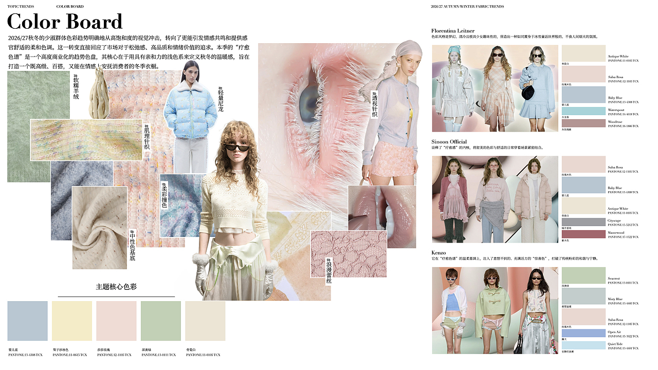 2026/27秋冬女装面料企划