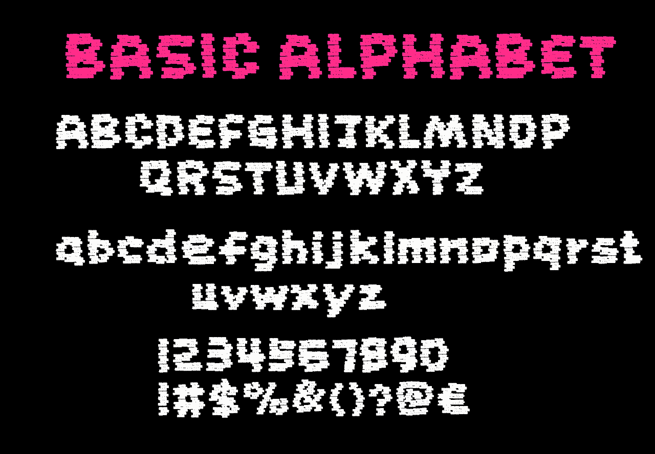 英文字库-XC Wall