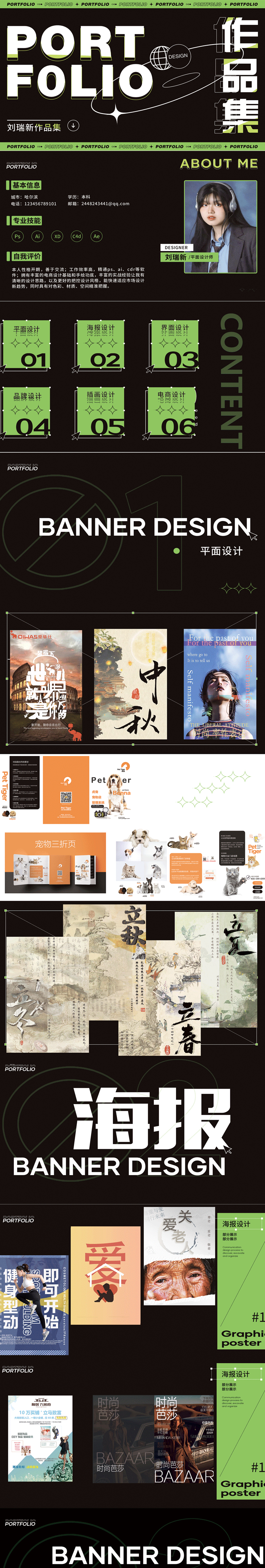 视觉传达设计作品集展示