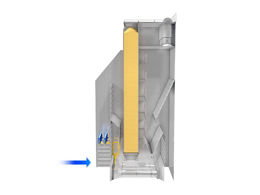 谷物粮食种子烘干机机械演示3D三维动画渲染建模型