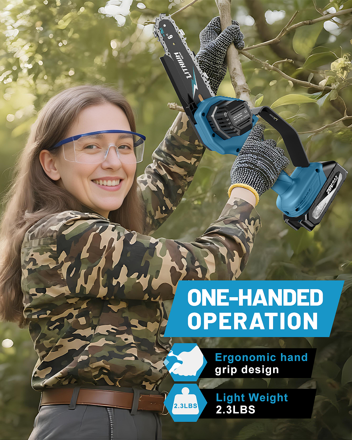 锂电锯 小型电锯