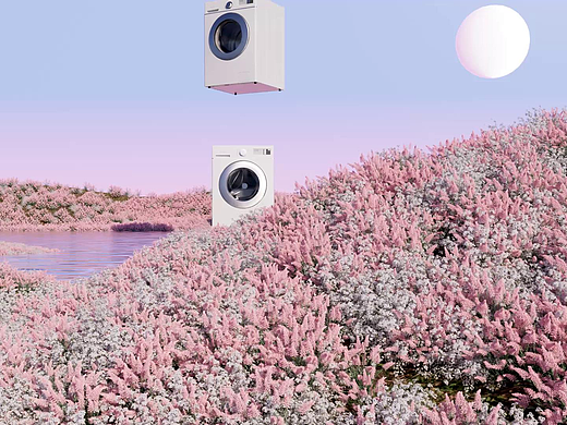 洗衣机CG动画