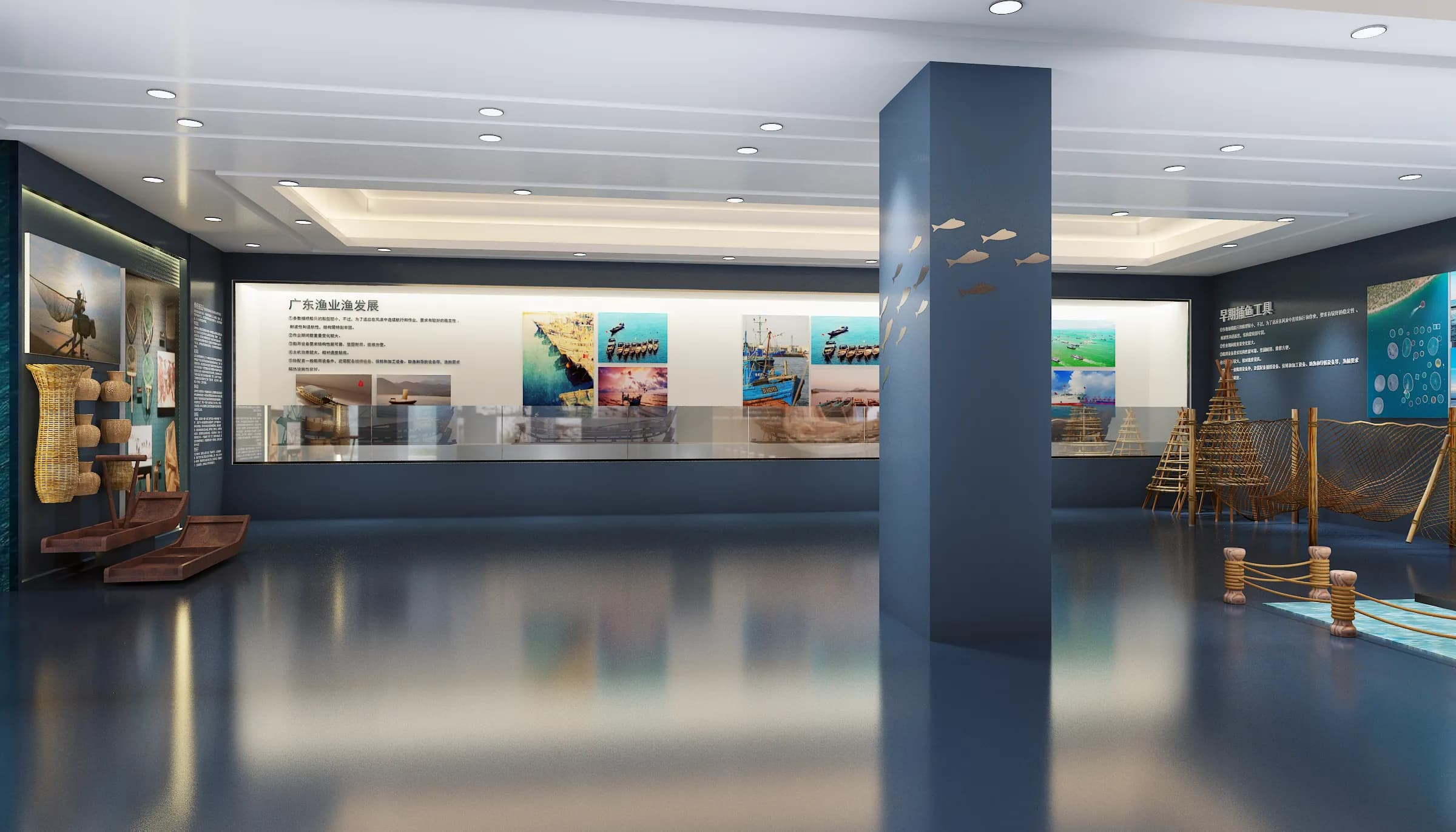 “渔” 见科技展厅的发展史诗与创新蓝图-森克思科技（图ZMTUyMTYwNTI=） - 观点 - 站酷设计师森克思科技原创素材 - 站酷ZCOOL