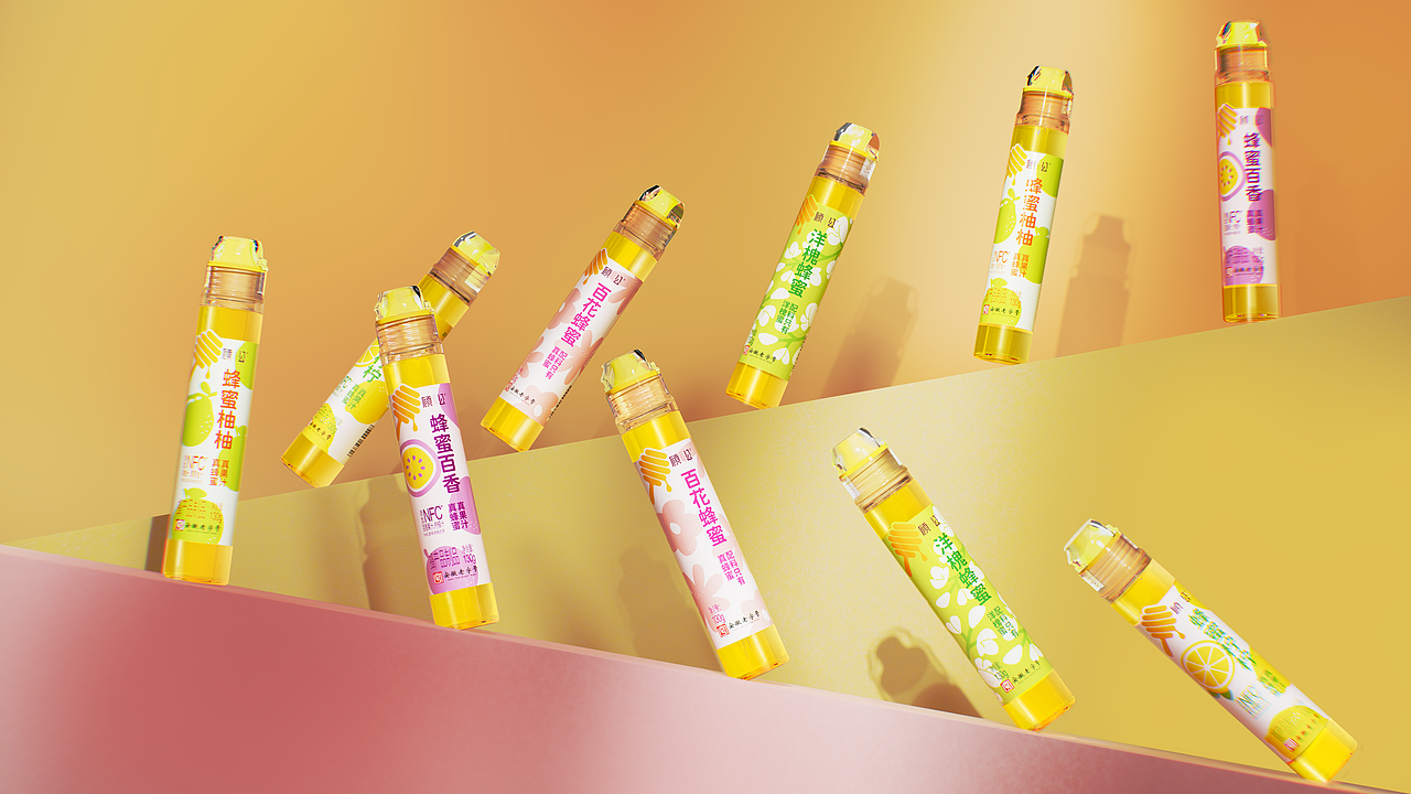 原创包装丨顾公®小瓶果汁蜜