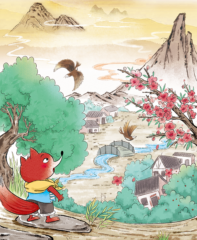 12生肖绘本（图ZMzk2MjY2NDE2） - 绘本 - 站酷设计师小皮猴插画原创素材 - 站酷ZCOOL