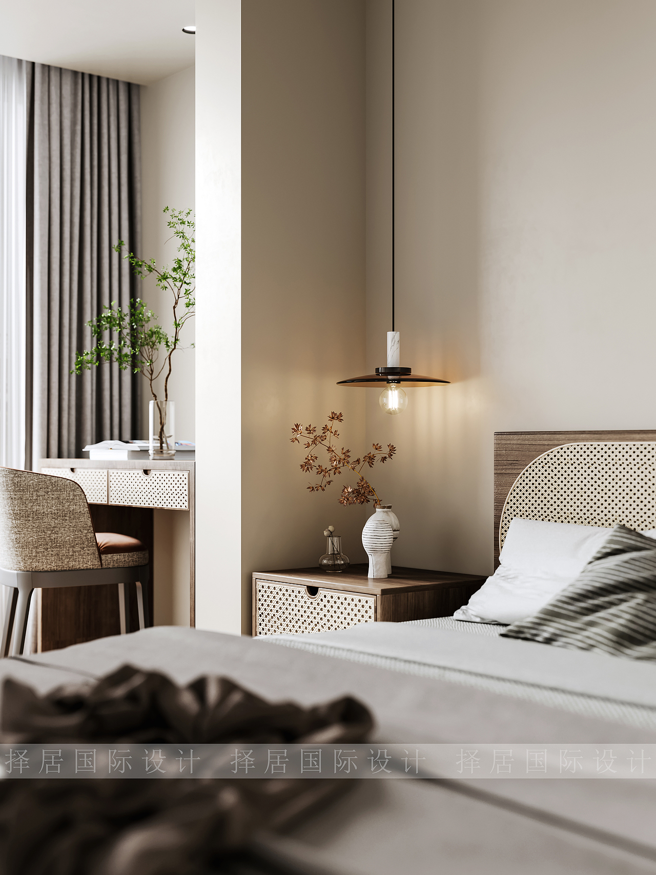 悟美设计:莫里斯花源(别墅)152号室内装饰设计