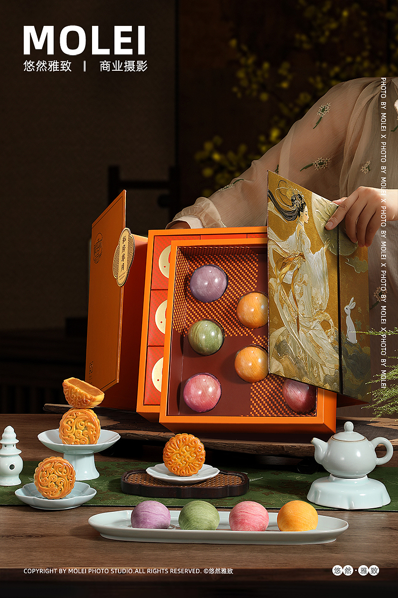 稻香村|私房尊月|中秋月饼礼盒|文创|默雷
