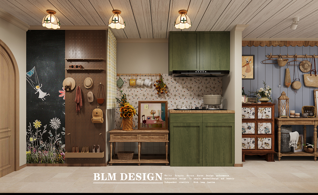 混搭风家装效果图案例