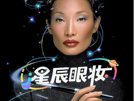 星辰眼妆