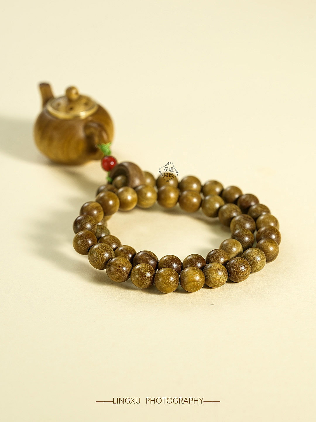 文玩手串纯色底