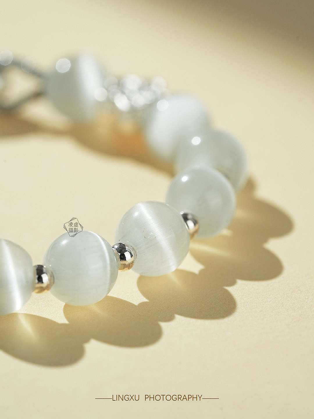 文玩手串纯色底