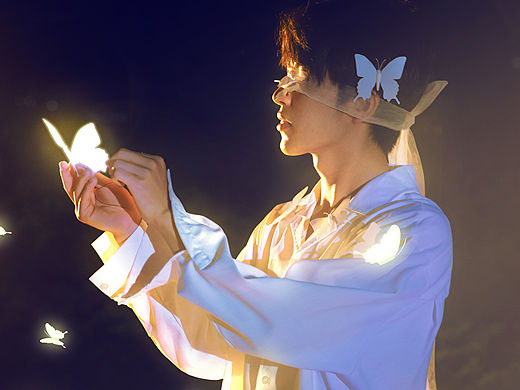 ✨ 蝶梦夜境·迷离之约✨  📷深圳女摄LUMIN 