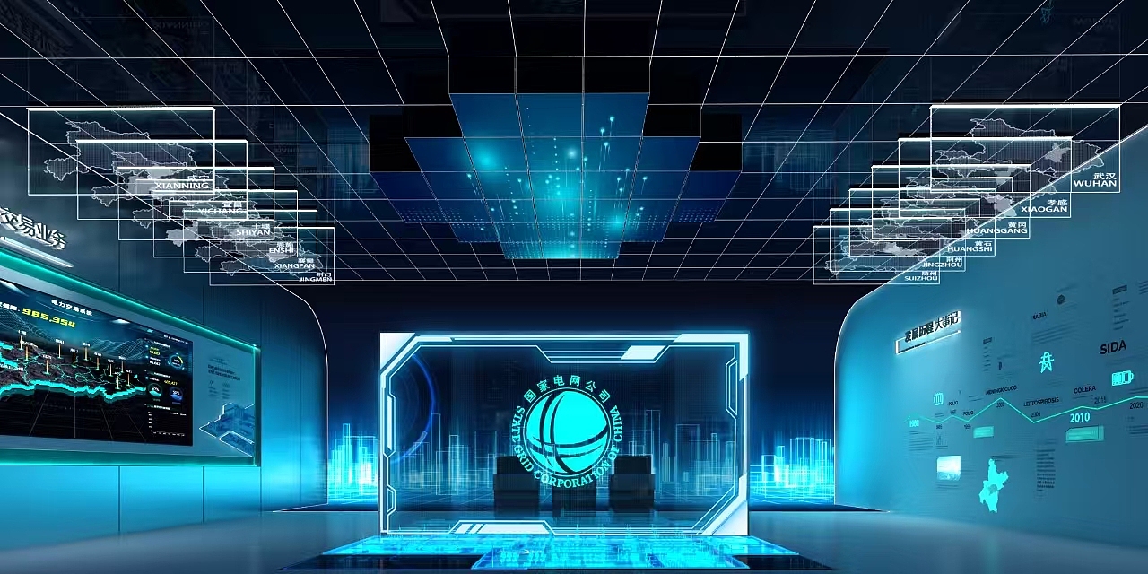国家电网展厅（图ZMzk2MjgxODY0） - 展陈设计 - 站酷设计师XNjiayu原创素材 - 站酷ZCOOL