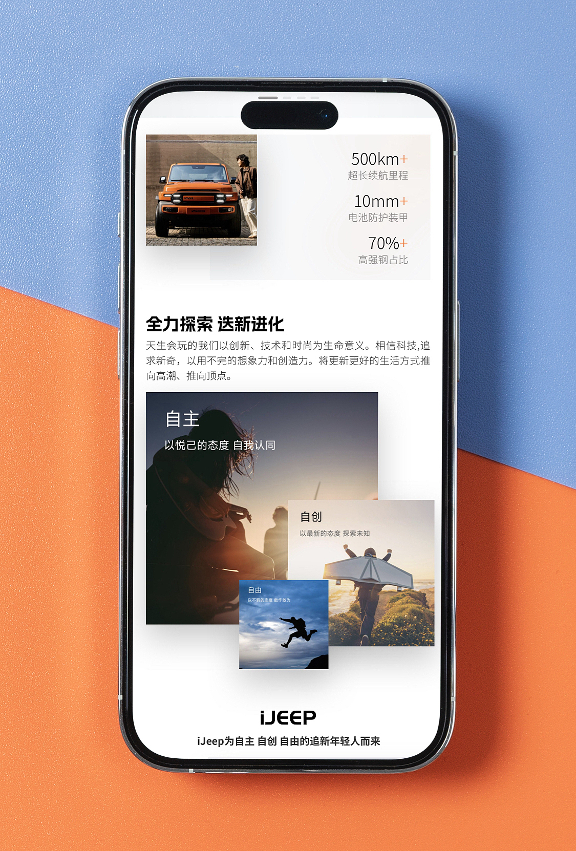 【iJEEP新能源越野全场景智控平台APP】
