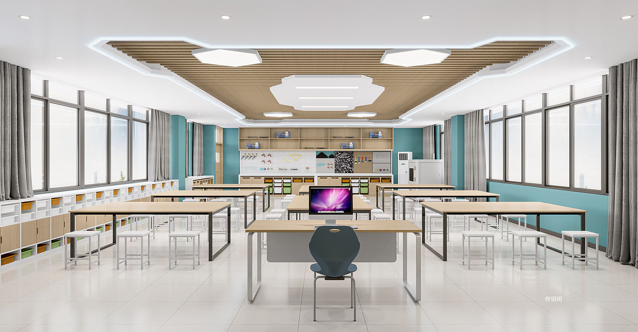 现代感的科技教室