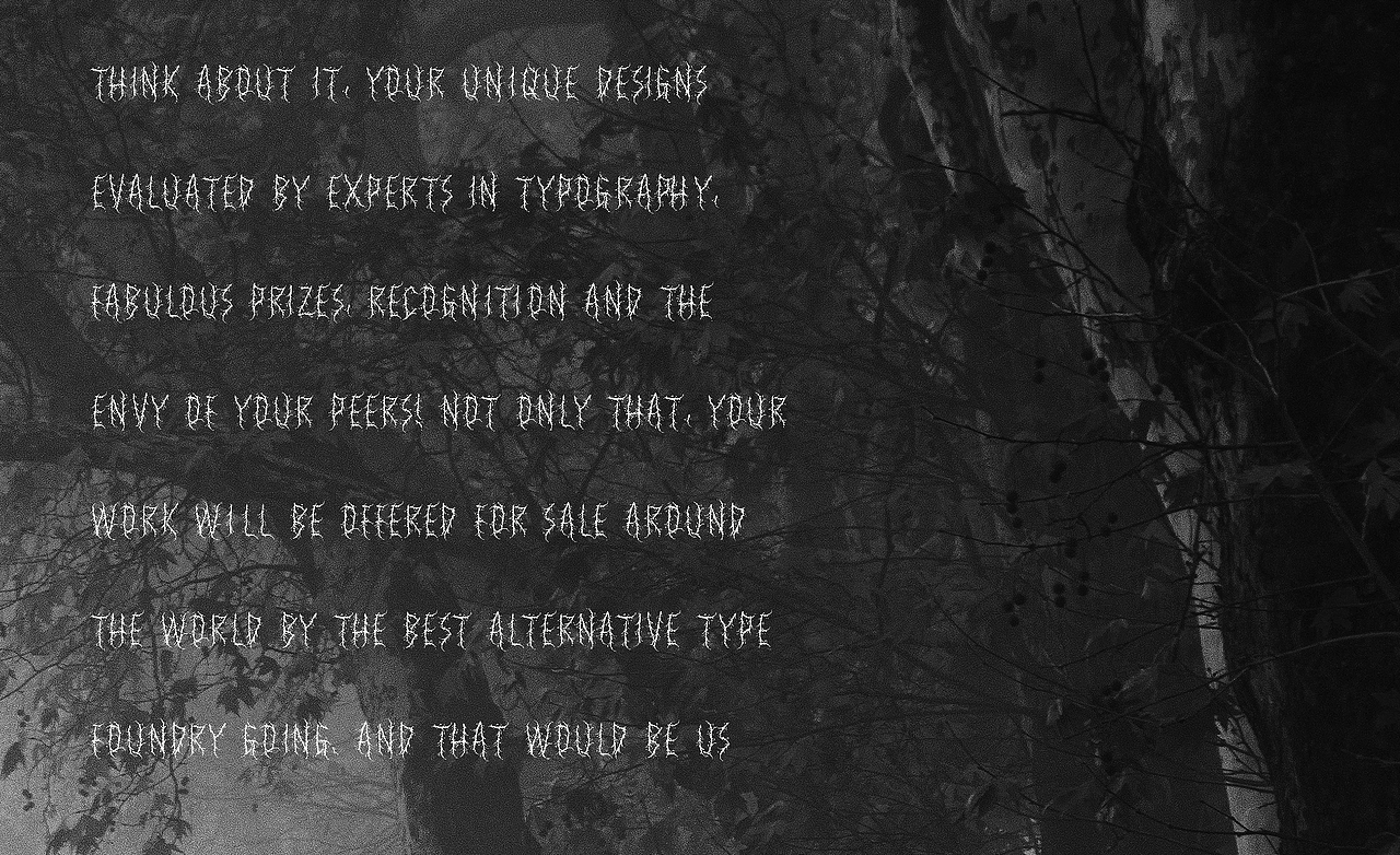 英文字库-XC Forest