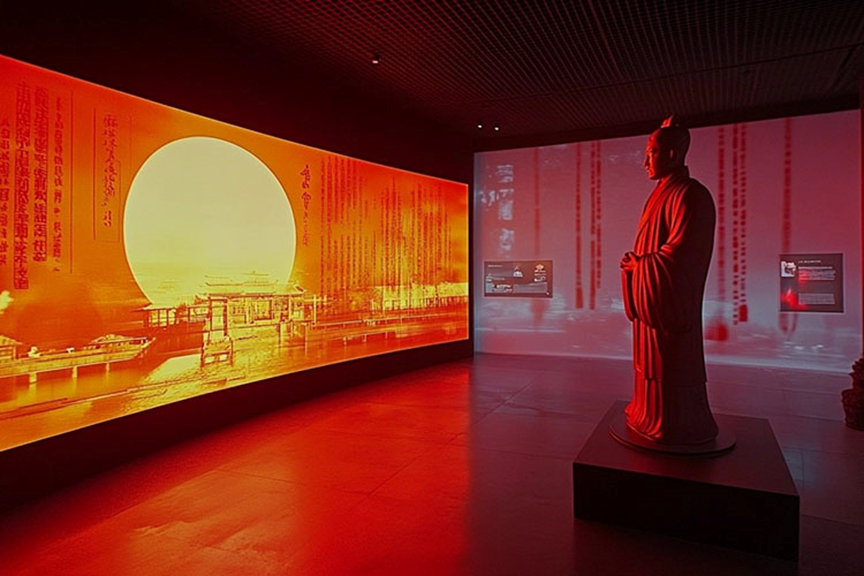 廉政展厅多媒体预算有限？这5种投影融合方案让警示教育效果翻倍！