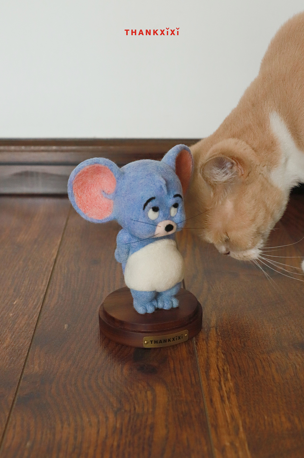 囍囍的羊毛毡 之 泰菲和杰瑞