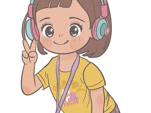 小女孩（個(gè)人主頁(yè)-ZNzI1MDk2NjQ=） - 兒童插畫 - 站酷設(shè)計(jì)師HedyLin原創(chuàng)素材 - 站酷ZCOOL