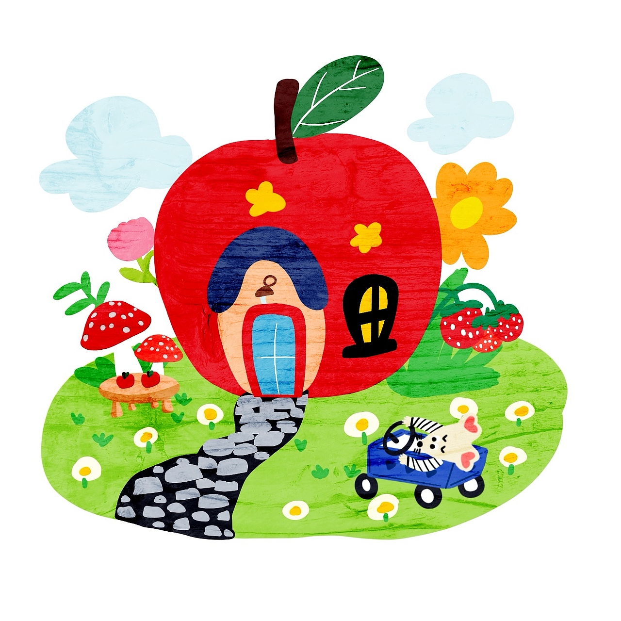 小老鼠皮克找房子大冒险~好有趣哇~（图ZMzk2Mjk1NzA4） - 商业插画 - 站酷设计师阿拉甜爱画画原创素材 - 站酷ZCOOL