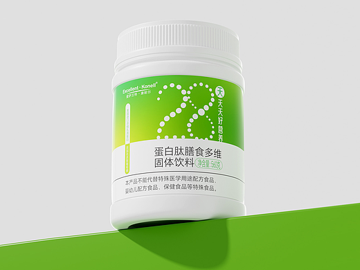 《Excellent·Konell 》蛋白肽膳食多维固体饮料包装