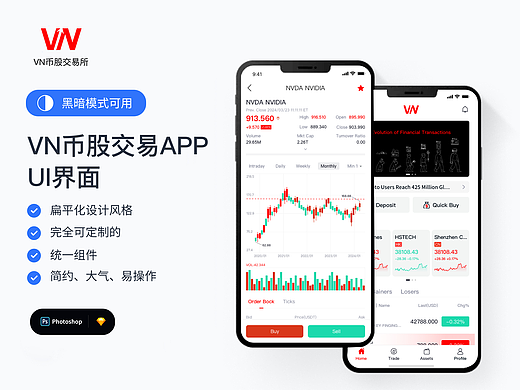 海外移动端应用App-VN股票交易所