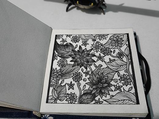 黑白装饰画（原创）（个人主页-ZNzI1MTA2OTY=） - 绘画 - 站酷设计师夏荷夏了夏天原创素材 - 站酷ZCOOL