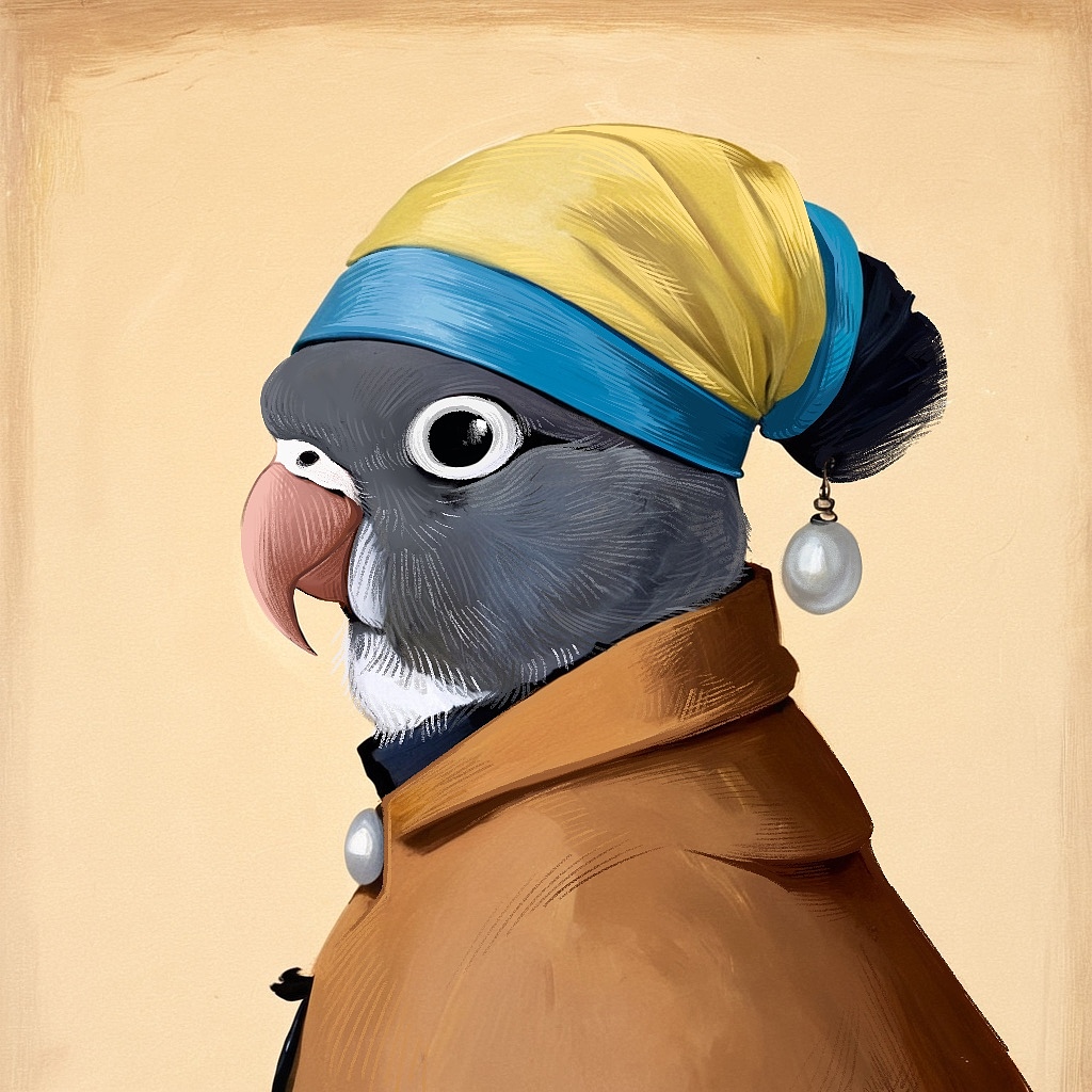 查无此鸟名画肖像馆