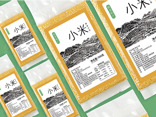 陕北特产包装  ｜陕北小米 x 狗头枣 x手工土豆粉