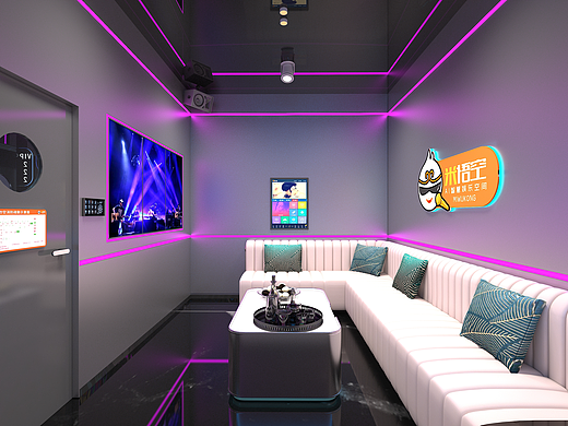 3d自助ktv场景(个人主页-ZNzI1MTIxMjA=) - 场景 - 站酷设计师大敏哟原创素材 - 站酷ZCOOL