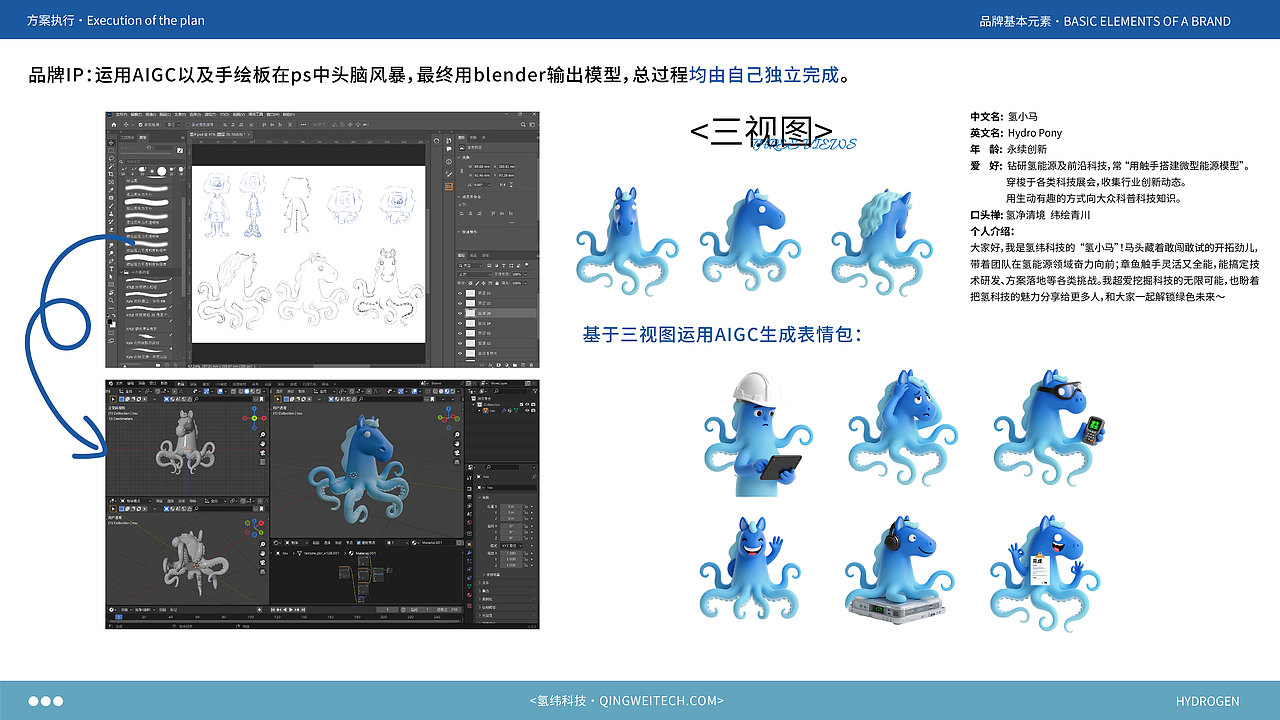 氢纬科技品牌全案