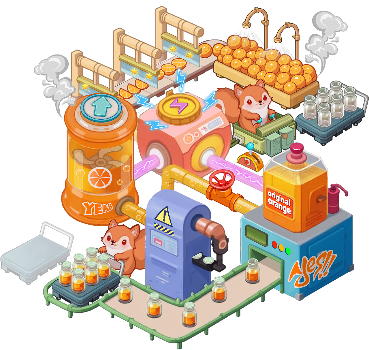 社交类游戏原画、动画设计（图ZMzk2MzI1Mjg4） - 游戏原画 - 站酷设计师赵浩然83原创素材 - 站酷ZCOOL