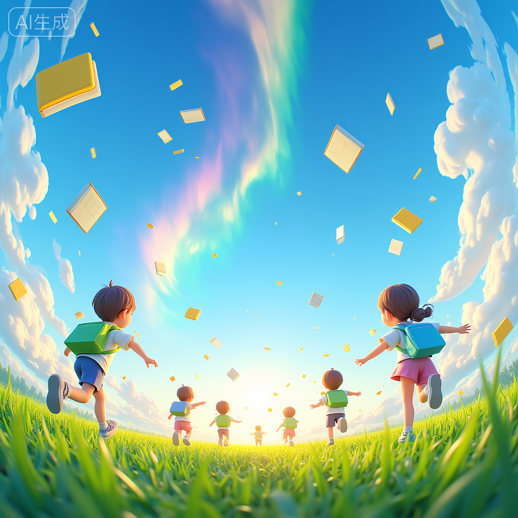 开学季AIGC视觉大屏设计（图ZMzk2MzI1NDQw） - 其他平面 - 站酷设计师EUNUIA原创素材 - 站酷ZCOOL