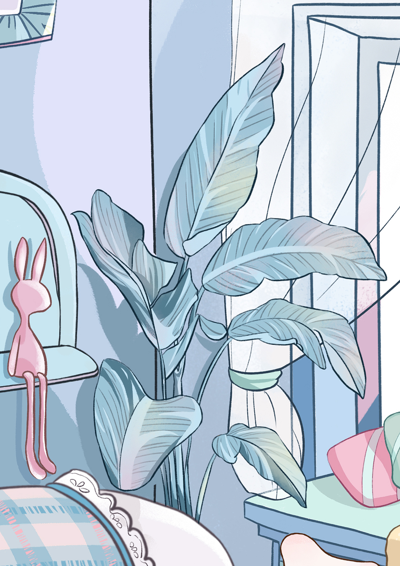 插画 | 居家 | 休闲时光