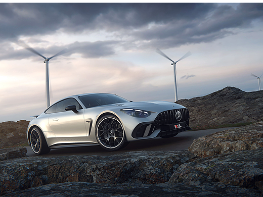 汽车渲染-Mercedes-Benz AMG GT63 PRO 2025