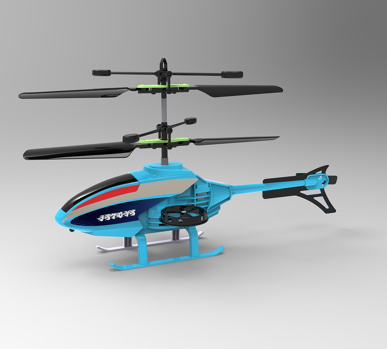 玩具飞机模型建模渲染（图ZMzk2MzM0ODYw） - 机械/交通 - 站酷设计师胡开心O_o原创素材 - 站酷ZCOOL