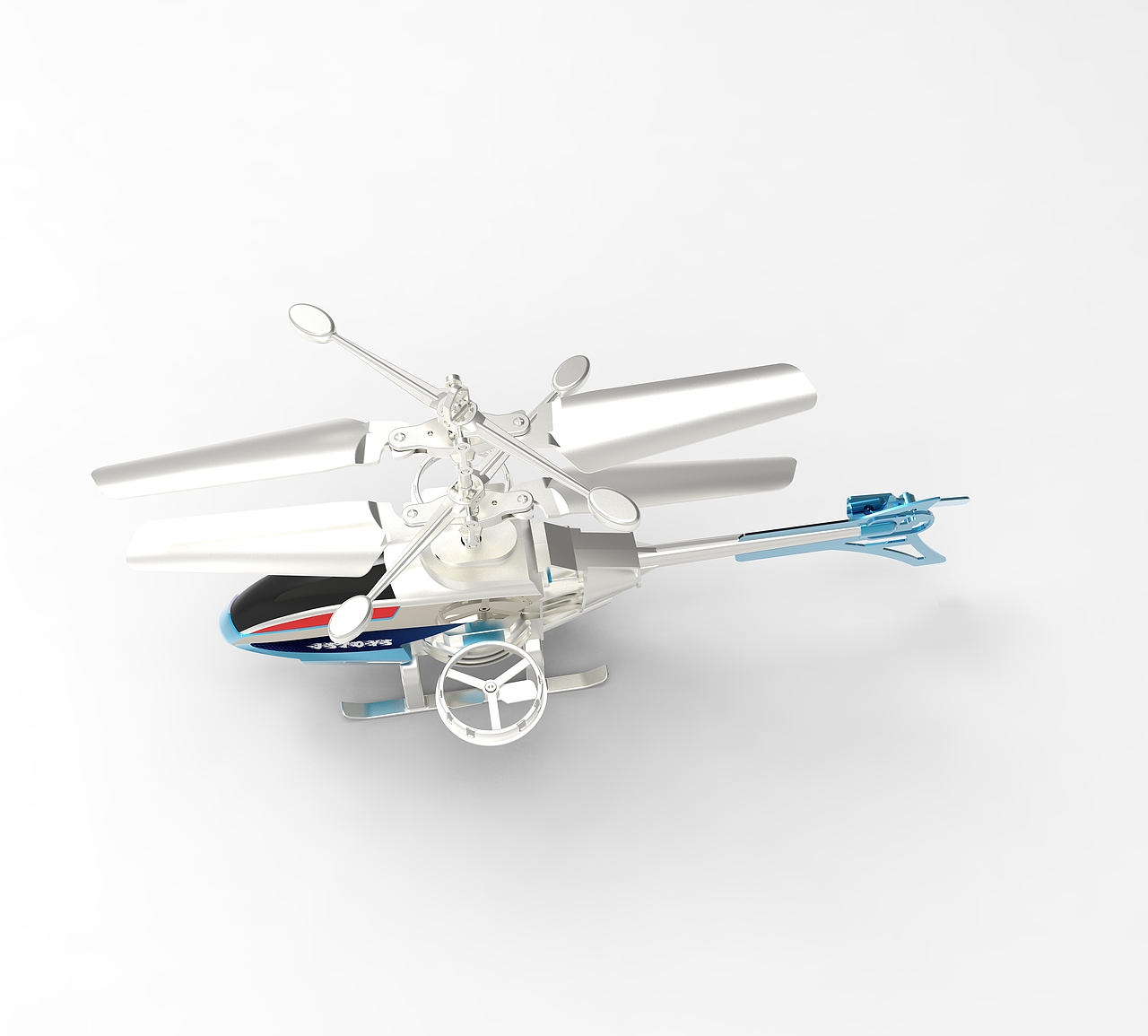 玩具飞机模型建模渲染（图ZMzk2MzM0ODg4） - 机械/交通 - 站酷设计师胡开心O_o原创素材 - 站酷ZCOOL