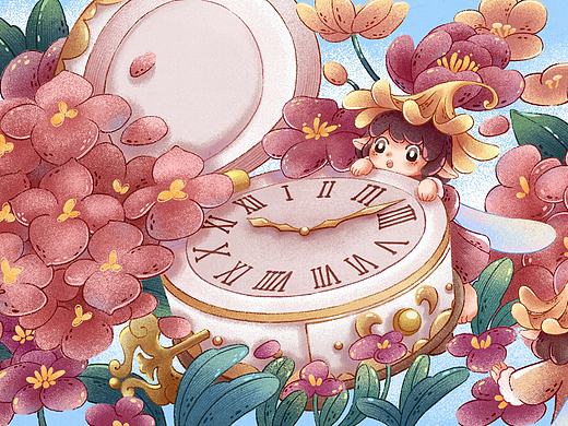 最近画的一些儿童插画