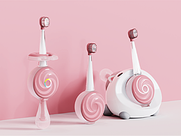 兒童電動(dòng)音樂(lè)牙刷-愛(ài)吃棒棒糖的貓