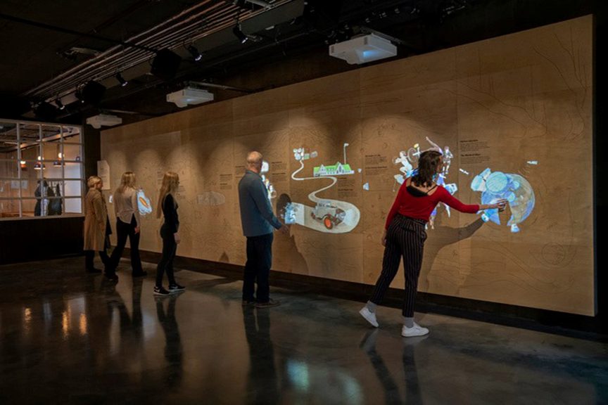 预算有限亦能实现魔法墙效果，创新展厅交互设计方案解析！（图ZMTUyMTc2ODA=） - 观点 - 站酷设计师振邦视界原创素材 - 站酷ZCOOL