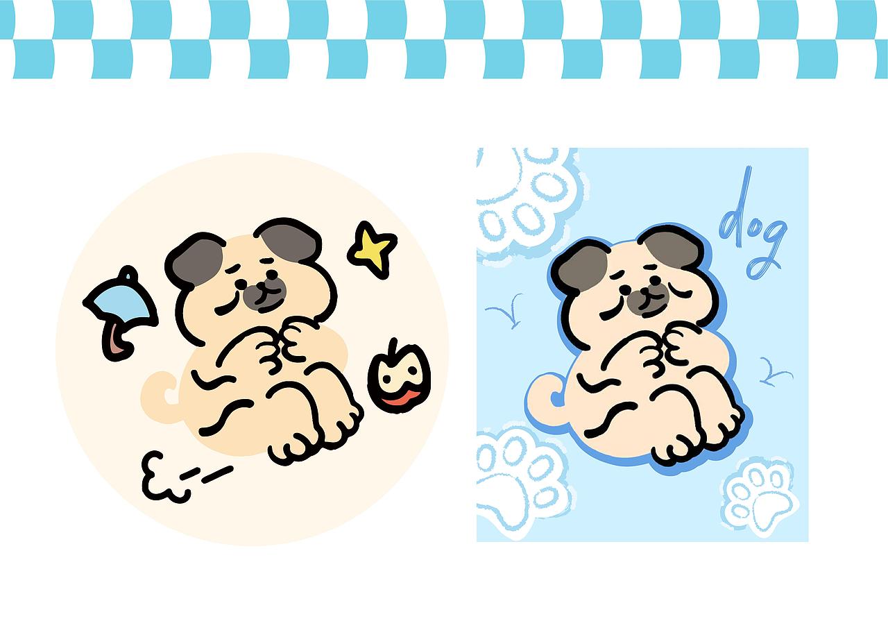 卡通IP | 线条动物家族 LINE ANIMAL（图ZMzk2MzQ2NDMy） - IP形象 - 站酷设计师若言文化原创素材 - 站酷ZCOOL