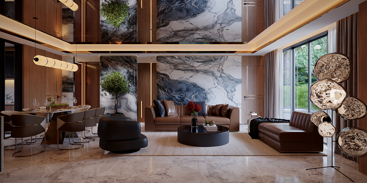 意式家居 挑空 室外