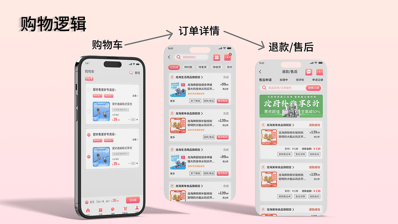 龙海商城app项目复盘