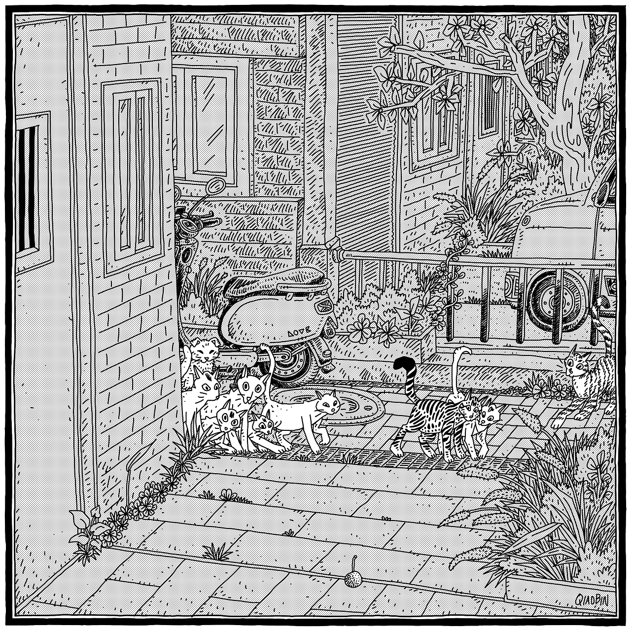 偶合一家亲（图ZMzk2MzYwNTYw） - 创作习作 - 站酷设计师侨彬原创素材 - 站酷ZCOOL