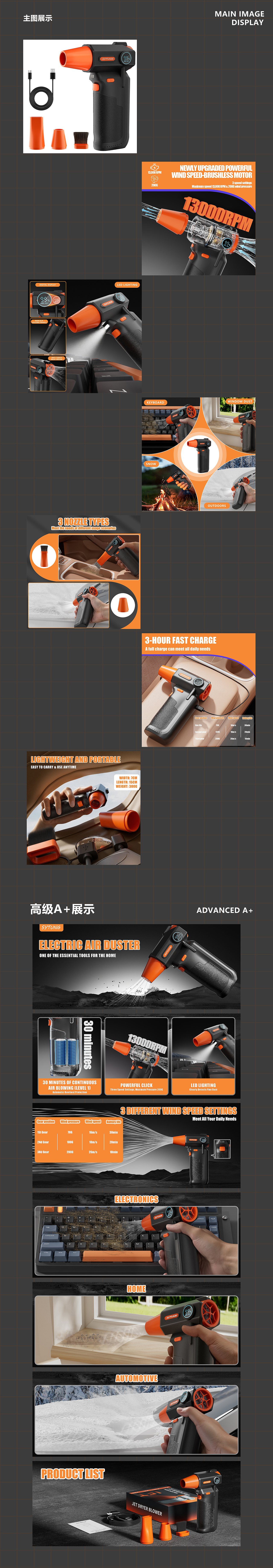 亚马逊 暴力涡轮风枪分享 以及几张个人练习（图ZMzk2MzY2MzU2） - 电商 - 站酷设计师大家的潘叔原创素材 - 站酷ZCOOL